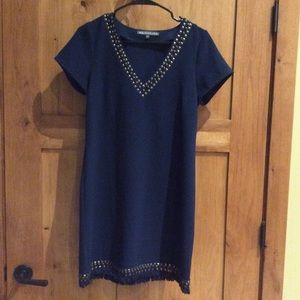 Navy Shift Dress